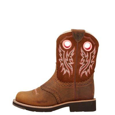 Ariat Fatbaby Cowgirl - Western Laarzen Bruin Kinderen - 11505-223